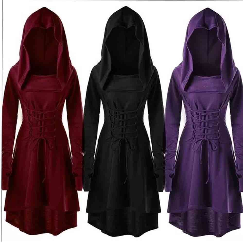 Bathrobe - Medieval Renaissance Archer Cosplay Costume Women