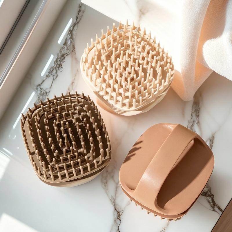 Scalp Massage Shampoo Brush 1P - Bath Salts ulasan dan harga