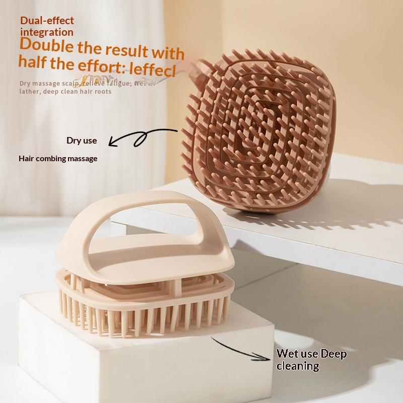 Scalp Massage Shampoo Brush 1P - Bath Salts ulasan dan harga