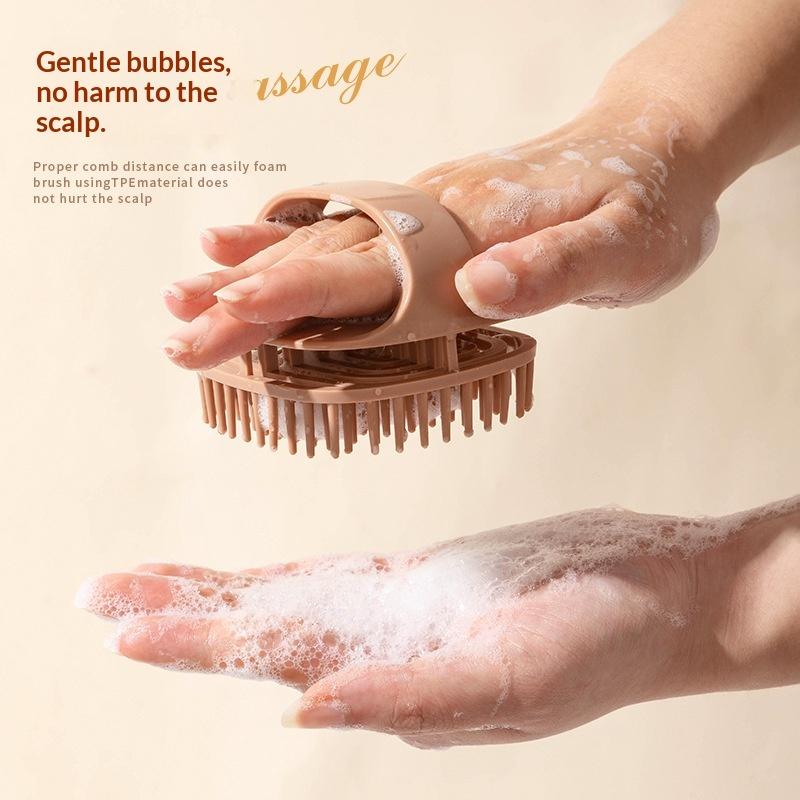 Scalp Massage Shampoo Brush 1P - Bath Salts ulasan dan harga