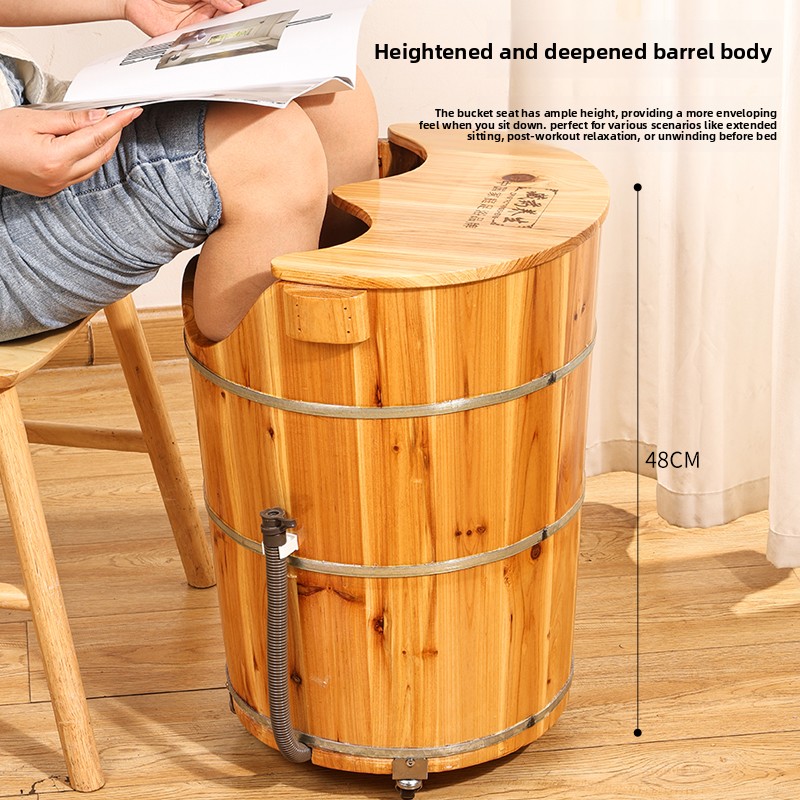 Solid Wood Foot Soak Tub Over  - Foot Spa ulasan dan harga