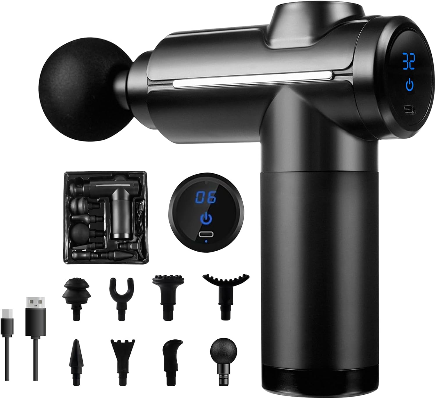 Massage Gun Deep Tissue Muscle - Massage Gun ulasan dan harga