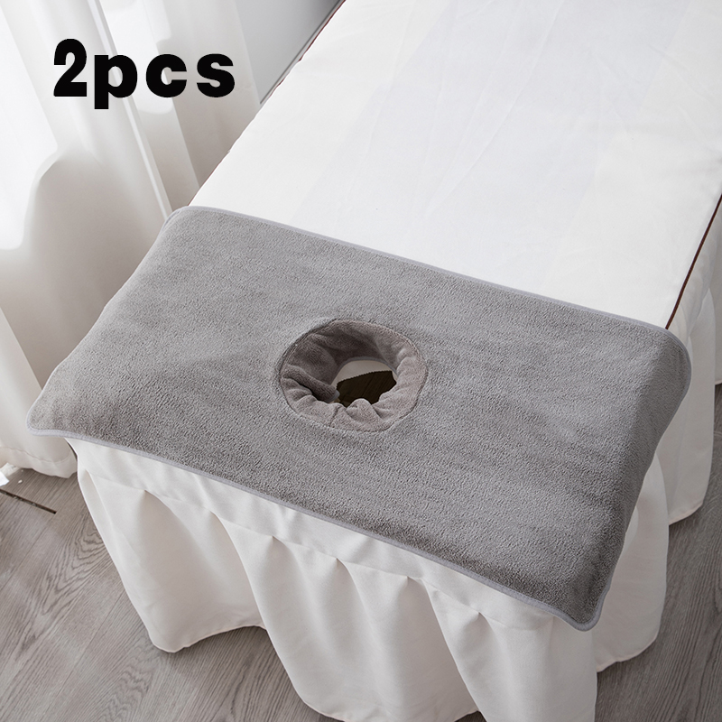 2Pcs 40*80cm Beauty Bed Towels - Bath Salts ulasan dan harga