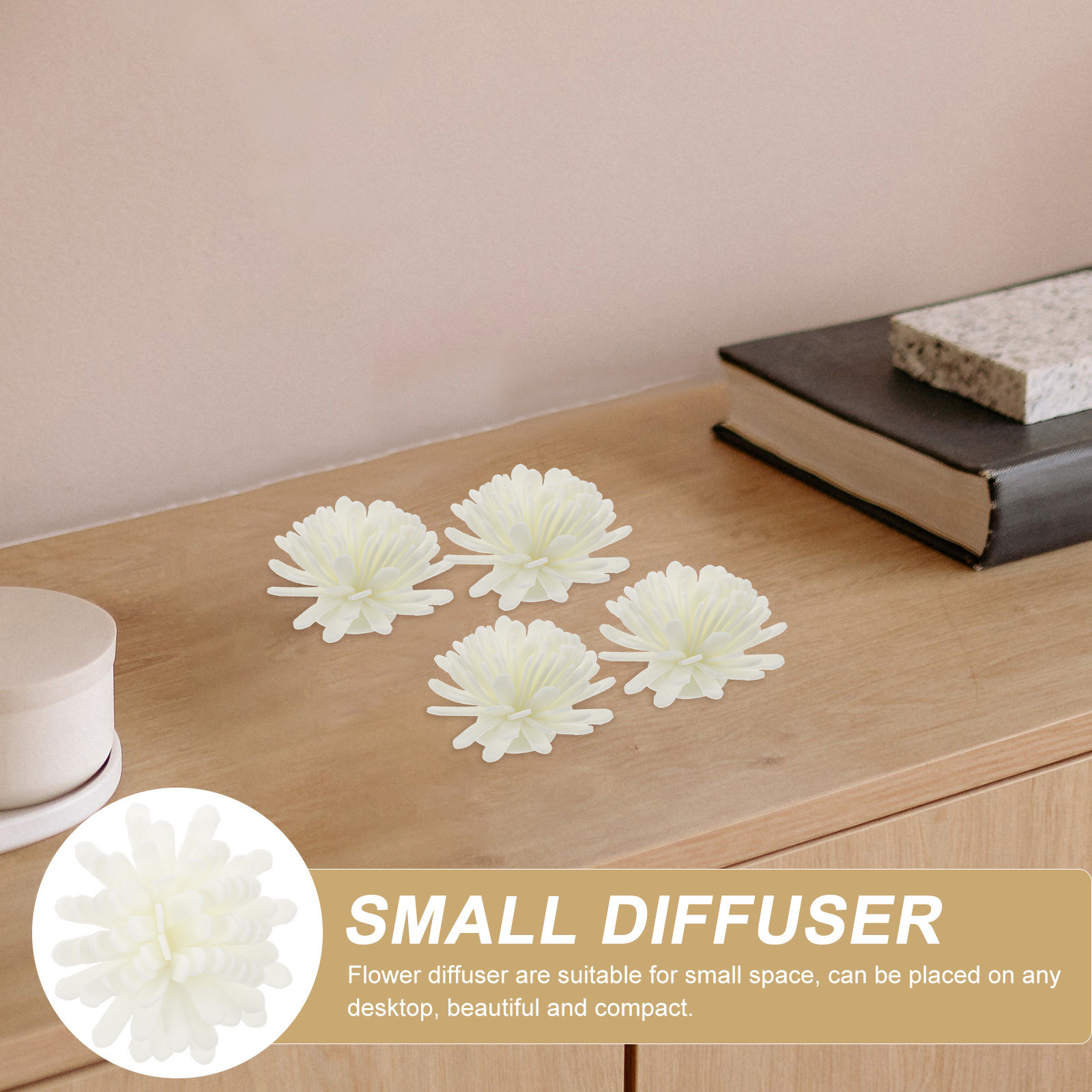 100Pcs Pe Flower Heads Aromath - Aromatherapy Diffuser ulasan dan harga