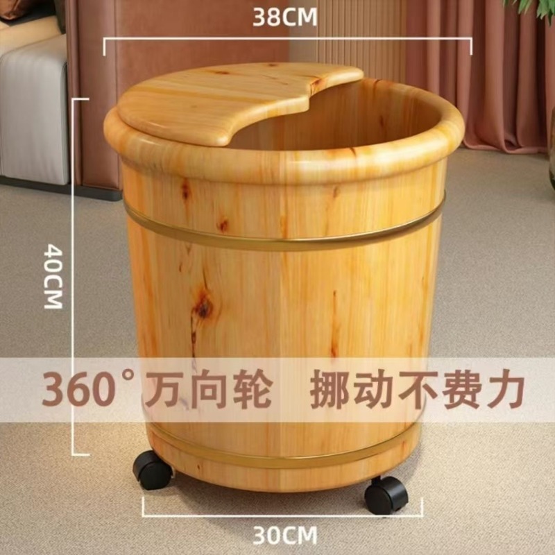 Wooden Foot Soaking Bucket, So - Spa Massager ulasan dan harga