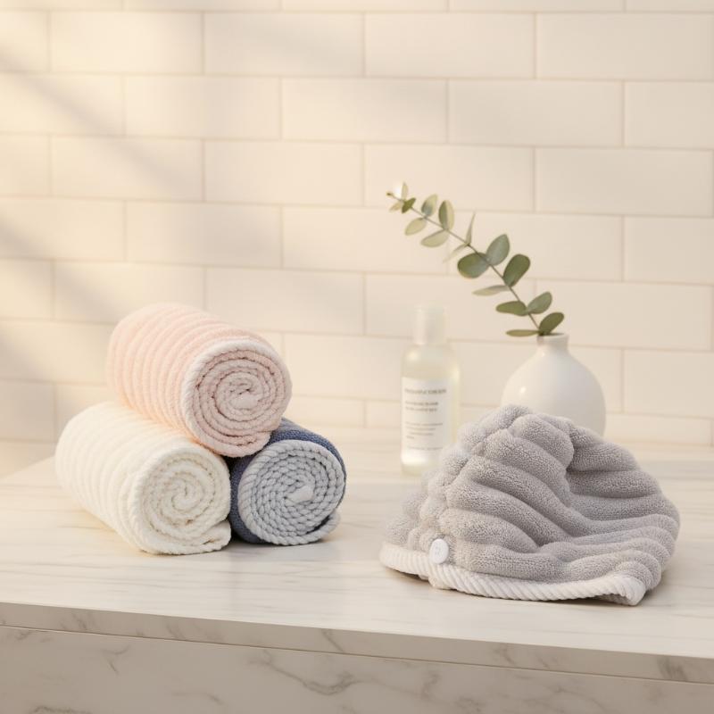 Microfiber Dry Hair Cap for Wo - Spa Towel ulasan dan harga