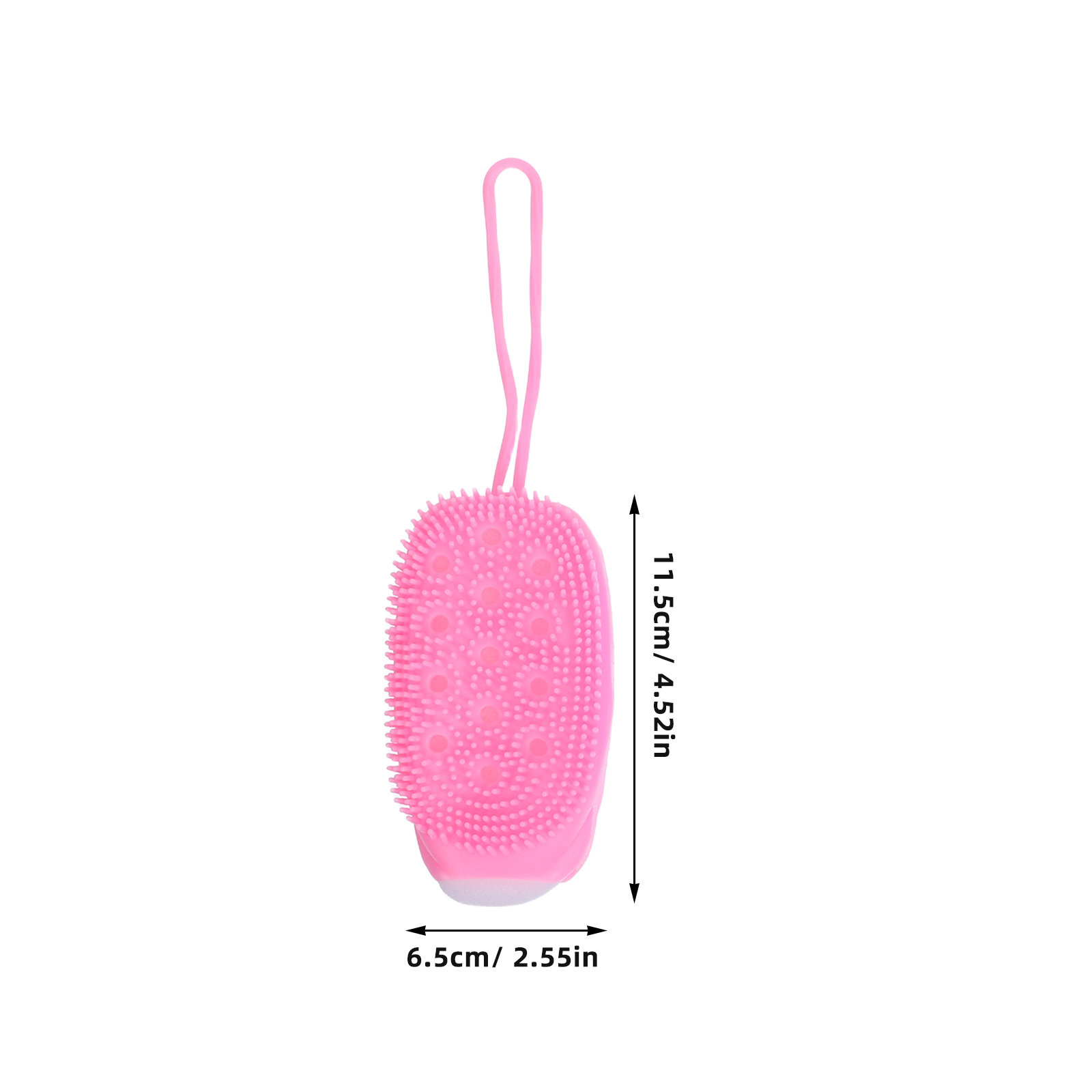 3Pcs Silicone Shower Brush Dua - Body Brush ulasan dan harga