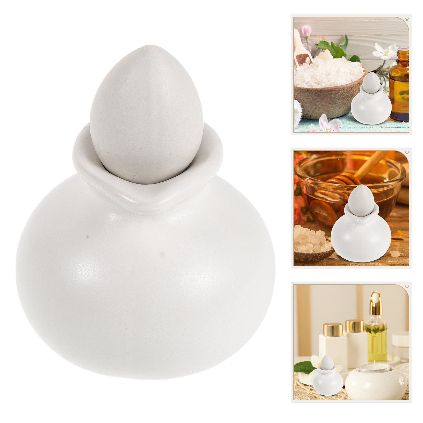 Ceramic Essential Oil Diffuser - Spa Massager ulasan dan harga