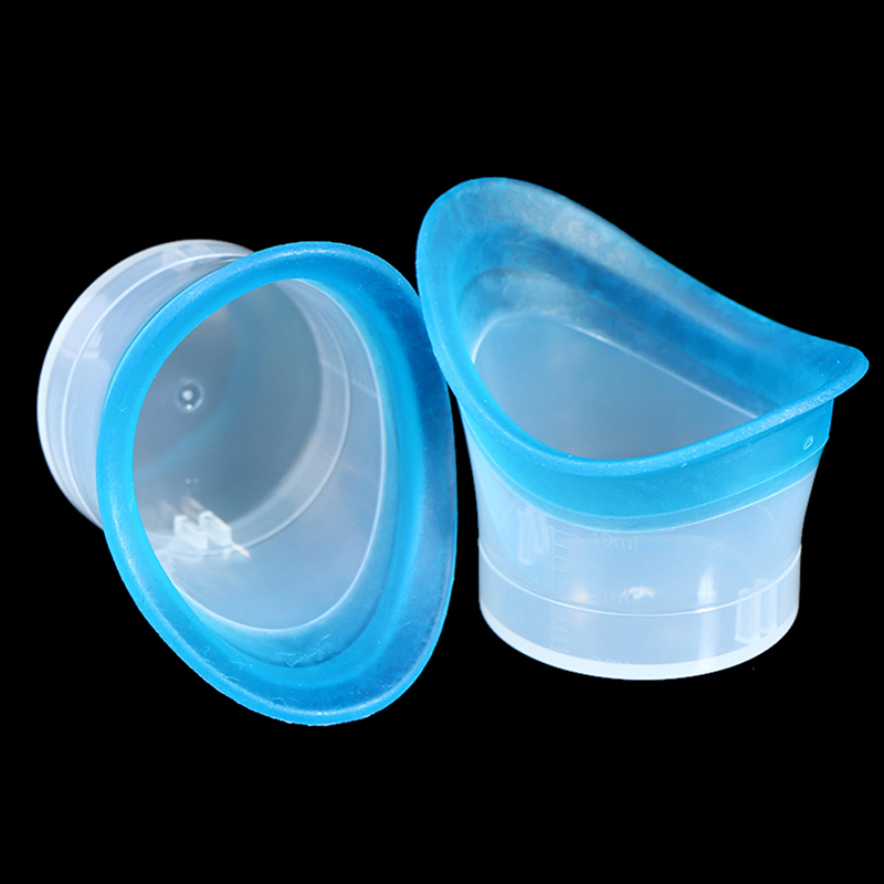 【B】2Pcs Silicone Eyewash Cups  - Bath Salts ulasan dan harga