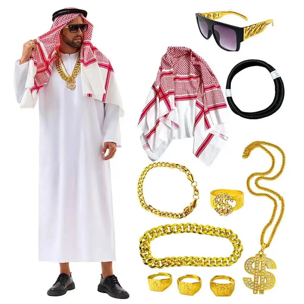 Arabian Dubai Costume Uae Shei - Bathrobe ulasan dan harga