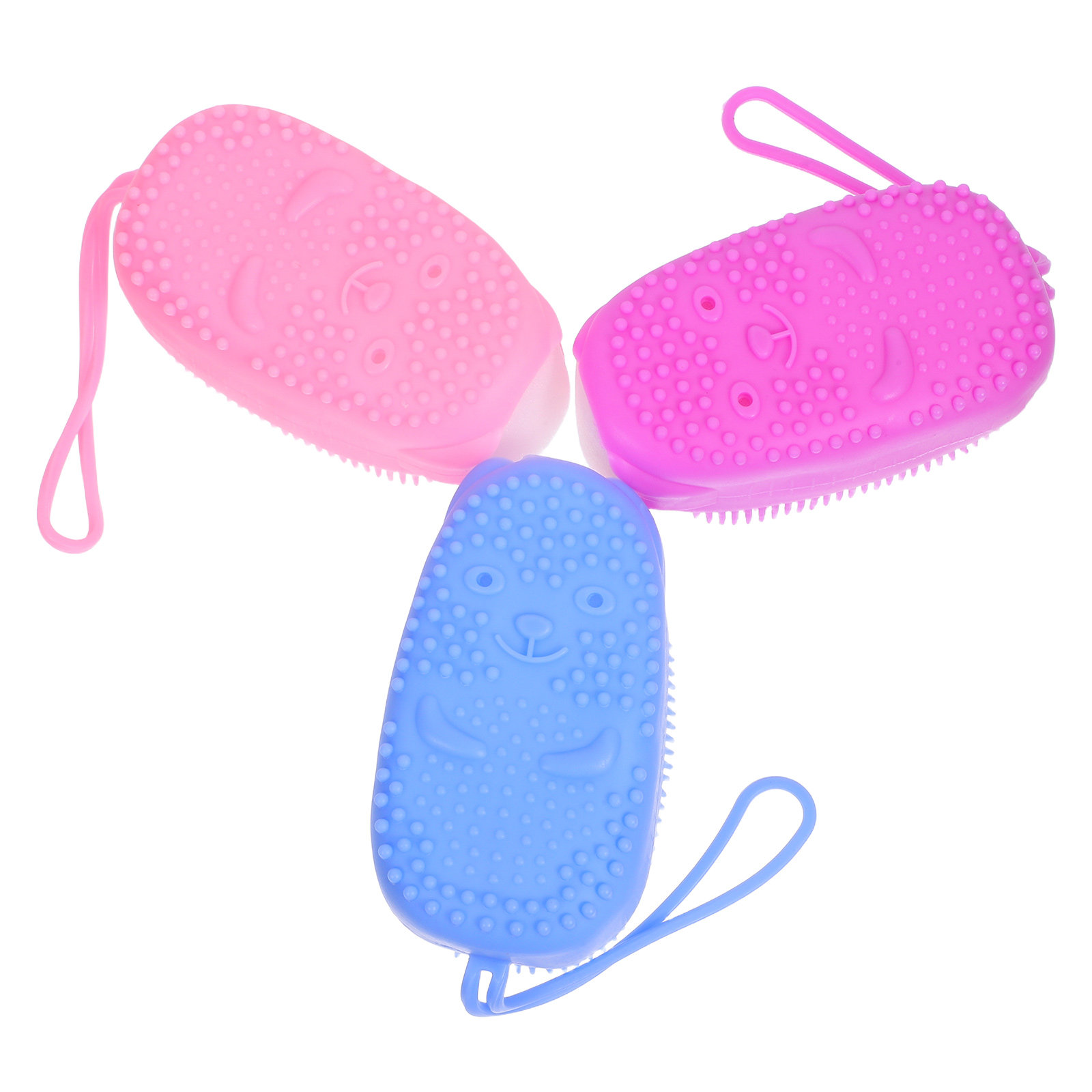 3Pcs Silicone Exfoliating Body - Body Brush ulasan dan harga